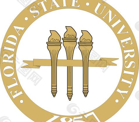 Florida State University logo设计欣赏 佛罗里达州立大学标志设计欣赏