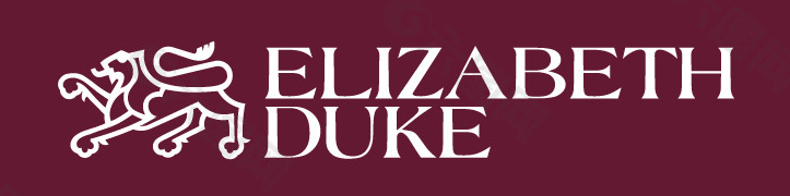 Elizabeth Duke logo设计欣赏 伊丽莎白公爵标志设计欣赏