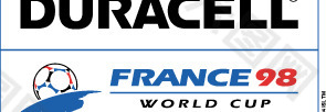 Duracell France98 logo设计欣赏 金霸王France98标志设计欣赏