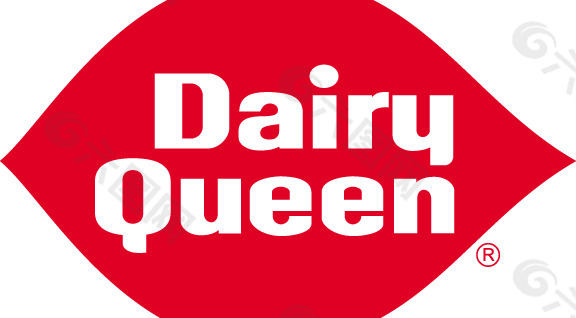 Dairy Queen 2 logo设计欣赏 乳品皇后2标志设计欣赏