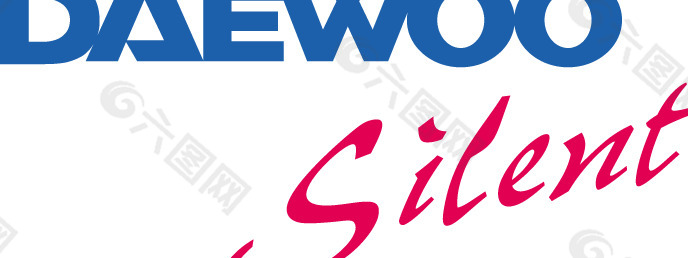 Daewoo Silent logo设计欣赏 大宇无声标志设计欣赏