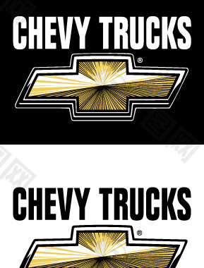 Chevy Trucks 3 logo设计欣赏 雪佛兰卡车3标志设计欣赏