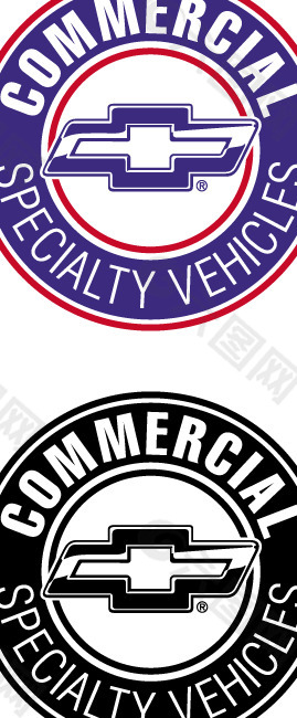 Chevy Specialty Vehicles logo设计欣赏 雪佛兰特种车辆标志设计欣赏