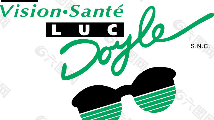 Centre Luc Doyle logo设计欣赏 中心吕克多伊尔标志设计欣赏