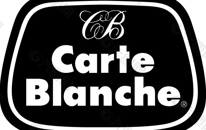 Carte Blanche logo设计欣赏 全权标志设计欣赏