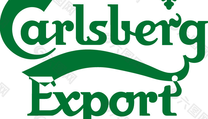 Carlsberg Export logo设计欣赏 嘉士伯出口标志设计欣赏