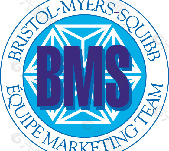 Bristol-Myers-Squibb logo设计欣赏 施贵宝，施贵宝标志设计欣赏
