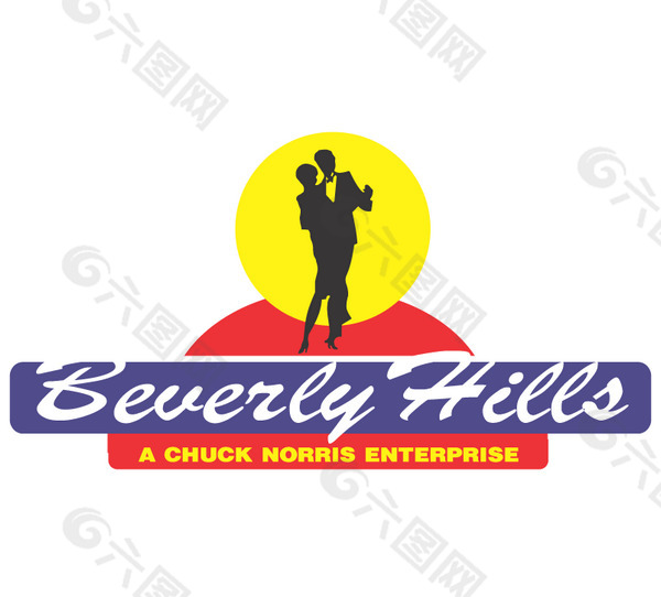 Beverly Hills logo设计欣赏 贝弗利希尔斯标志设计欣赏