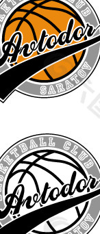 Avtodor basketball club logo设计欣赏 Avtodor篮球俱乐部标志设计欣赏