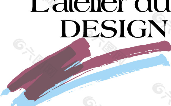 Atelier du Design logo设计欣赏 杜设计工作室标志设计欣赏