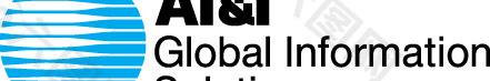 AT&T Global Inf Solutions logo设计欣赏 AT&T全球Inf文件解标志设计欣赏