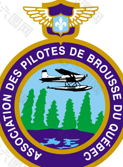 Association des pilotes logo设计欣赏 协会德pilotes标志设计欣赏