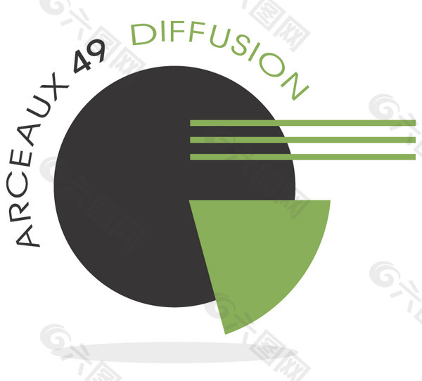 Arceaux 49 Diffusion logo设计欣赏 Arceaux 49扩散标志设计欣赏