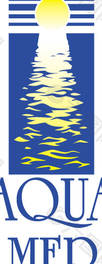 Aqua Mer logo设计欣赏 阿卡爱琴标志设计欣赏