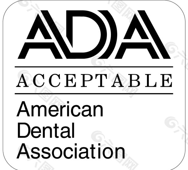 American Dental Association logo设计欣赏 美国牙科协会标志设计欣赏