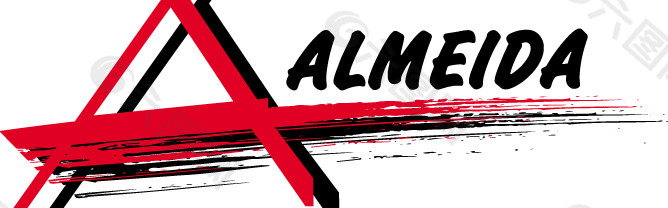 Almedia logo设计欣赏 阿尔梅迪亚标志设计欣赏