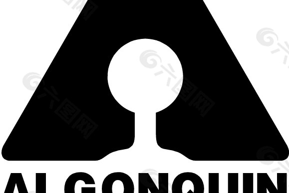 Algonquin logo设计欣赏 阿尔冈昆标志设计欣赏