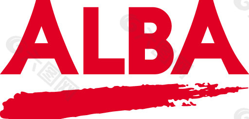 Alba logo设计欣赏 阿尔巴标志设计欣赏