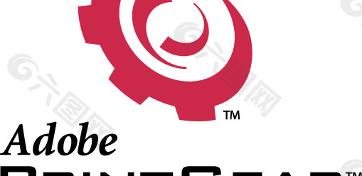 Adobe PrintGear logo设计欣赏 Adobe PrintGear标志设计欣赏