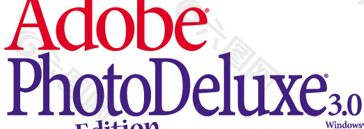 Adobe PhotoDeluxe 2 logo设计欣赏 Adobe PhotoDeluxe 2标志设计欣赏