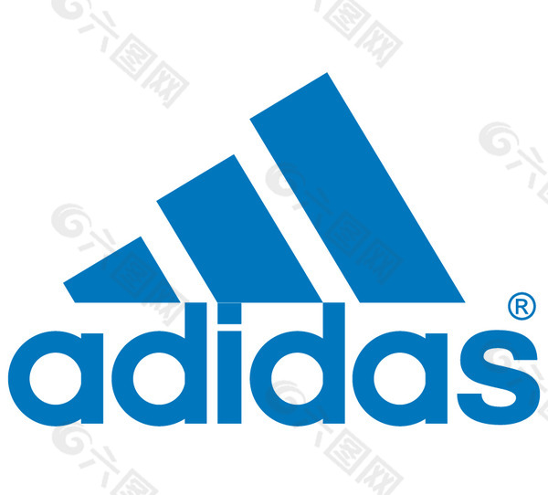 Adidas logo设计欣赏 阿迪达斯标志设计欣赏