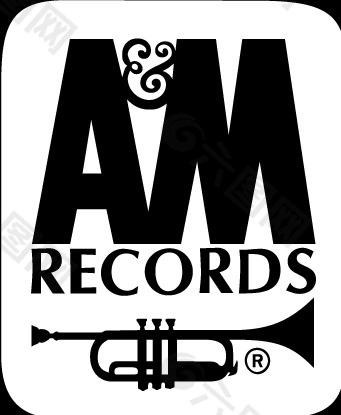 A&M Records logo设计欣赏 A&M唱片标志设计欣赏