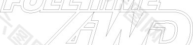 4WD Full time logo设计欣赏 丰田吉普车标志设计欣赏
