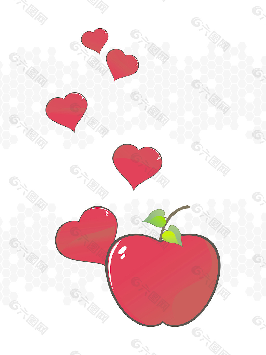 新鲜的红苹果背景背景素材免费下载 图片编号 六图网