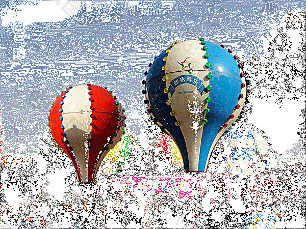 桑巴气球图片
