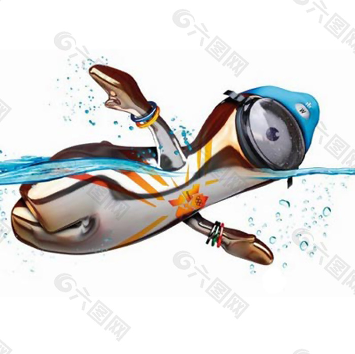 位图 主题 2012伦敦奥运会 吉祥物 文洛克 免费素材