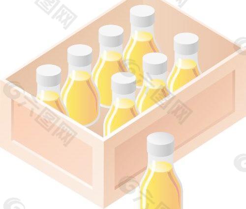 韩国商务矢量