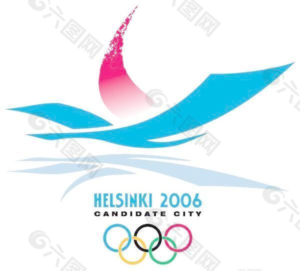 矢量2006芬兰申奥标志