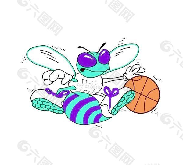 矢量新奥尔良黄蜂标志New Orleans Hornets