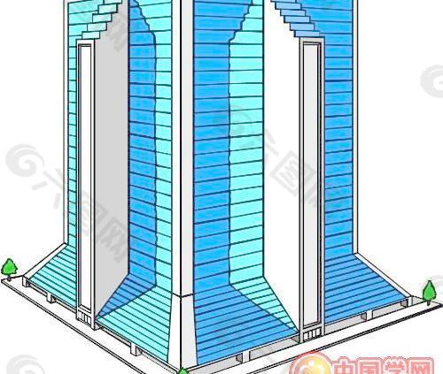 高楼大厦漫画