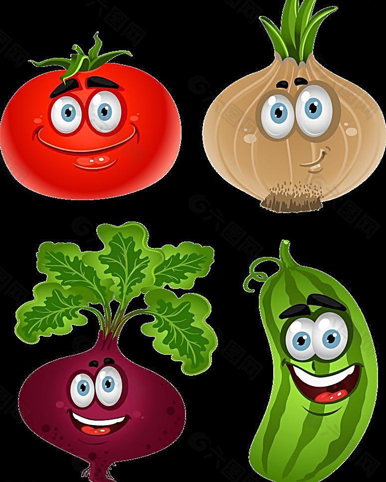 蔬菜表情图片