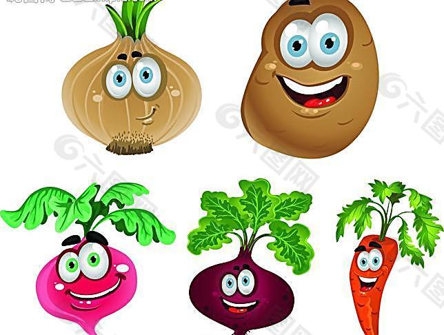 蔬菜 蔬菜卡通图片