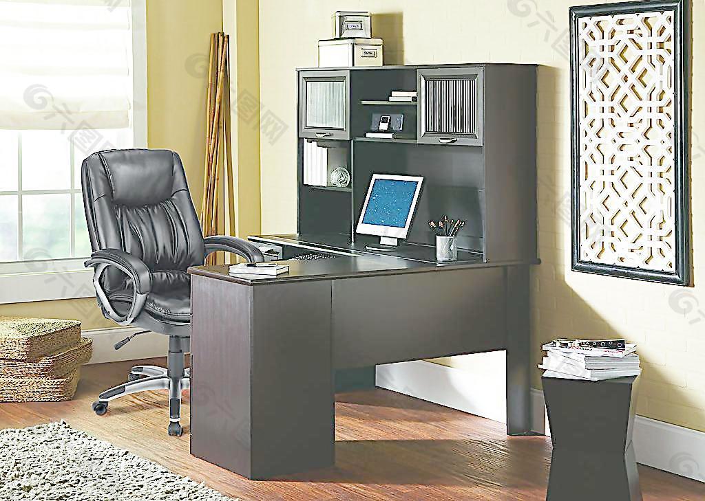 家具 办公室 椅子 电脑桌 书架图片