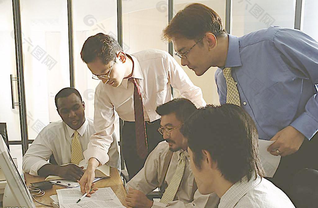 办公室人物图片素材免费下载(图片编号:3619465)-六图网