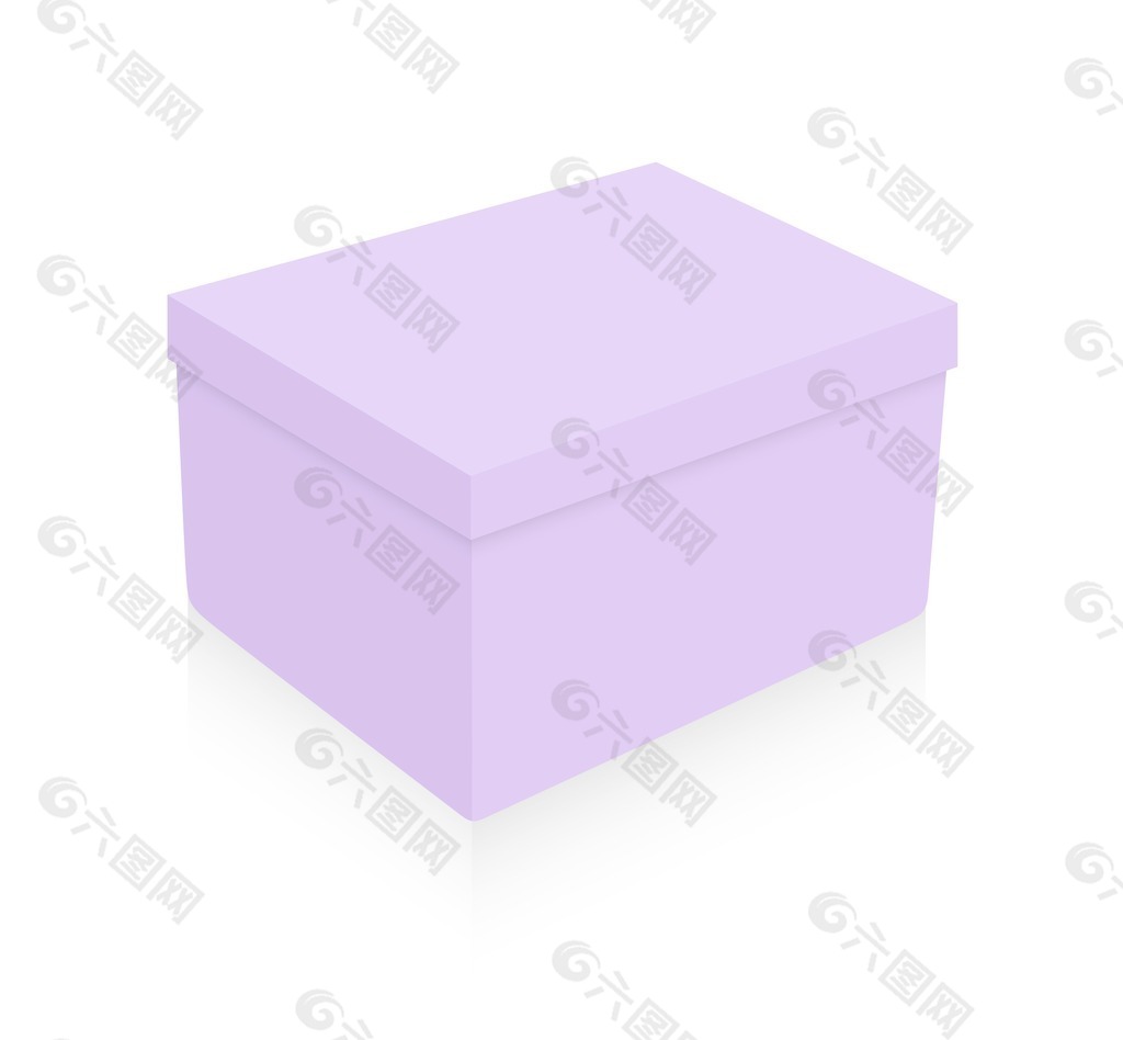 接近紫色的盒子