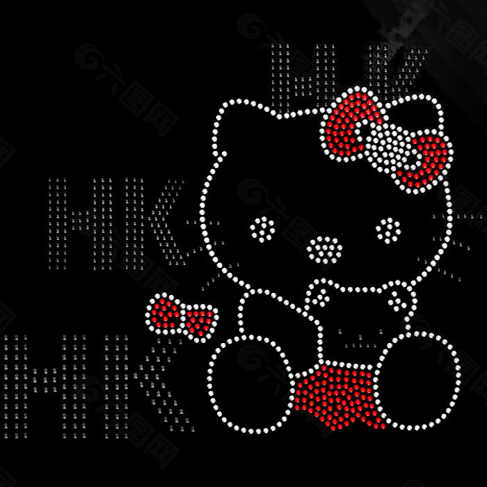 烫钻 HELLO KITTY hello Kitty 免费素材