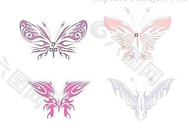 四款蝴蝶3图片