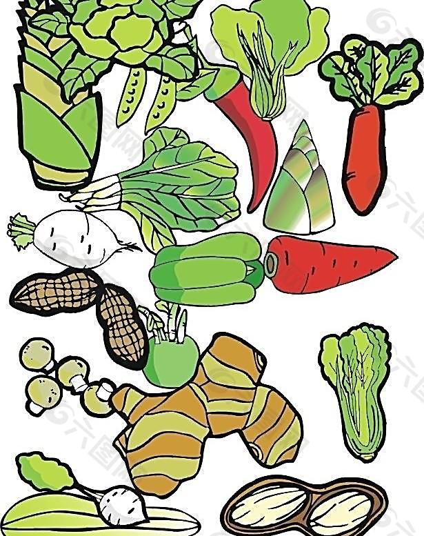 矢量蔬菜合辑（4）图片