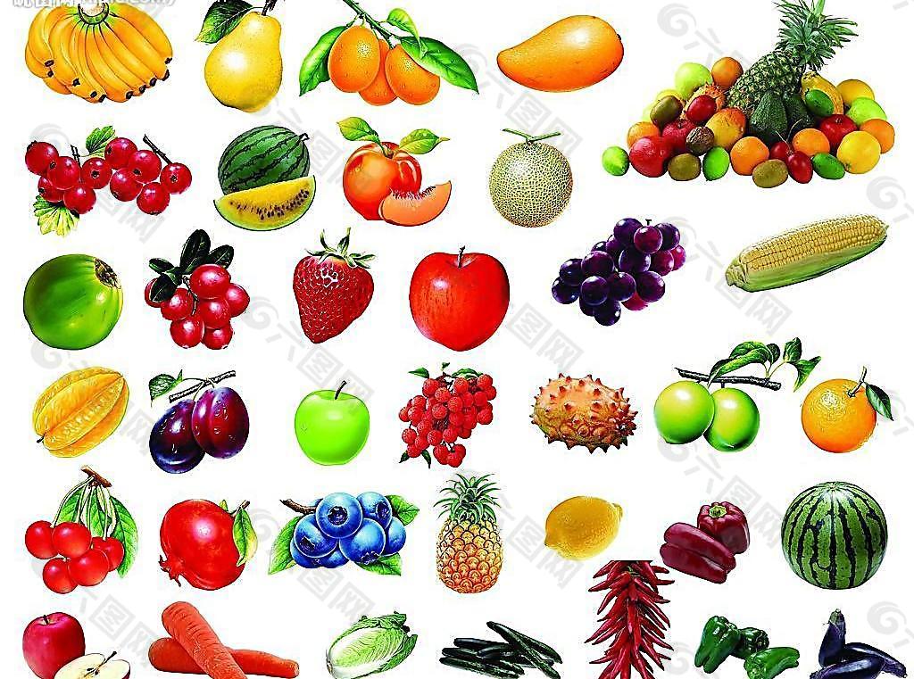 新鲜蔬菜 爱吃水果图片
