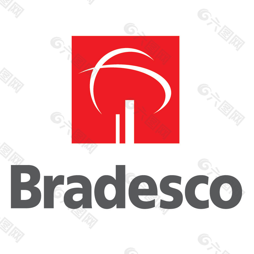 布拉德斯科标志Logo矢量图