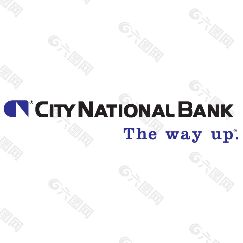 城市国家银行标志Logo矢量图