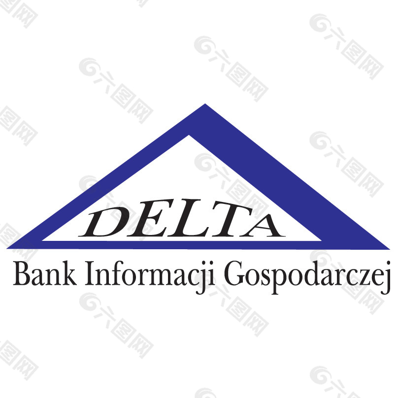 三角洲银行Logo标志矢量图
