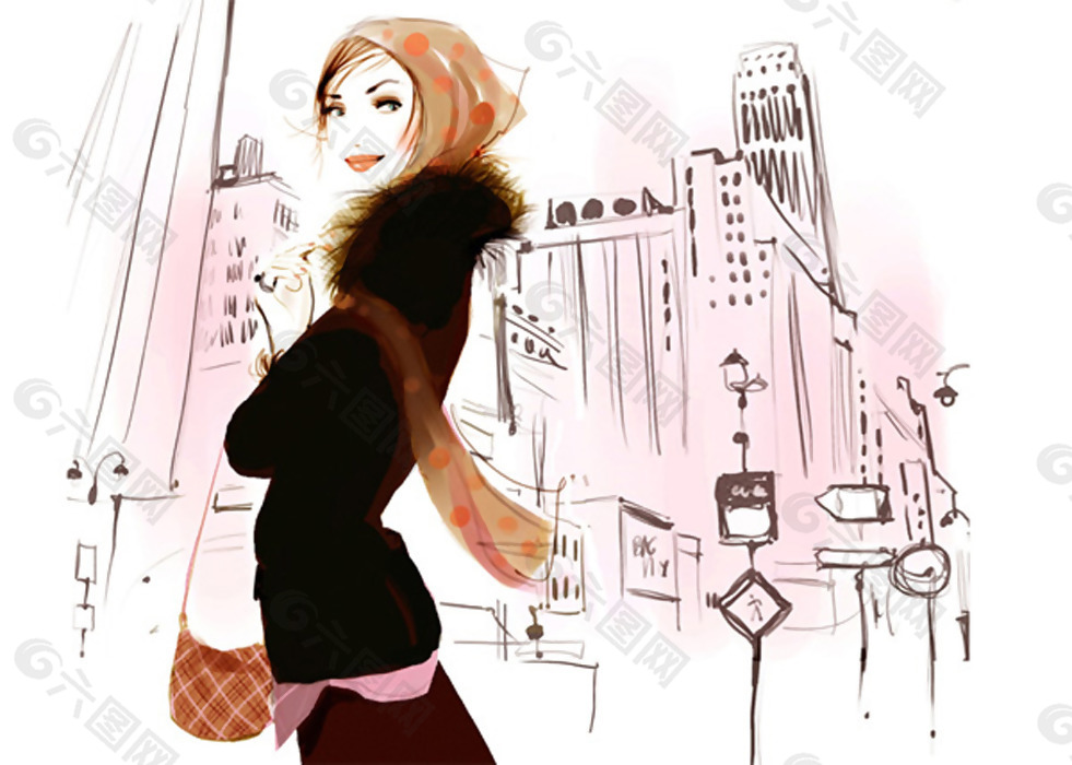 位图 插画 插画师 Sophie Griotto 免费素材