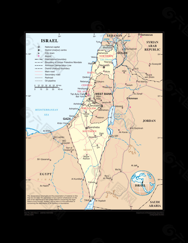 以色列和有争议的领土