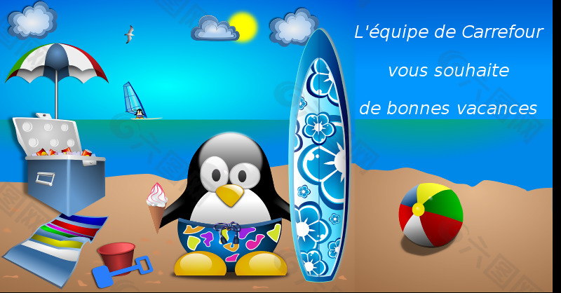 tux_at_the_beach_by_merlin2525-remix-vacances