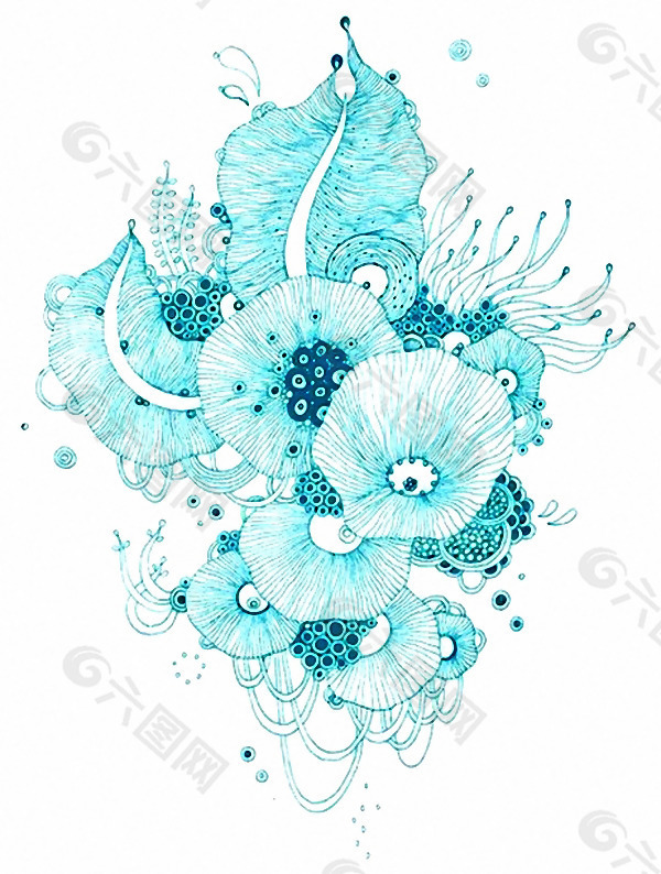 位图 植物插画 植物插画师 Yellena James 免费素材